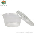 Immer grünes Plastik -Sushi -Sojasauce -Tassenbehälter